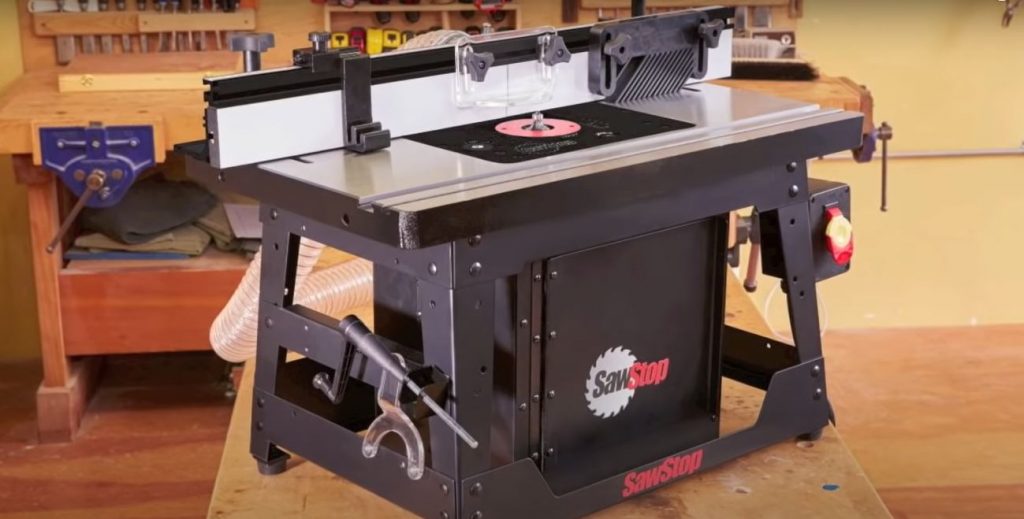 sawstop router table