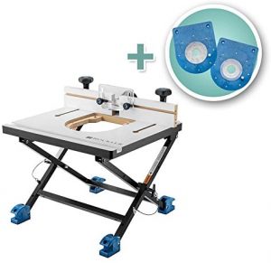 ROCKLER CONVERTIBLE BENCHTOP ROUTER TABLE