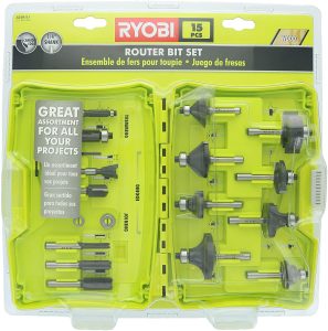 Ryobi Router Bits Set