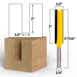 Yonico Straight Router Bits