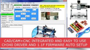 CAB CAM CNC MILL SOFTWARE FOR GRML