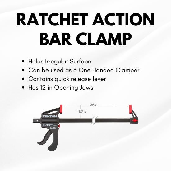 ratchet action bar clamps